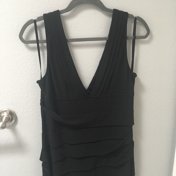BCBGeneration Black Mini Dress Size L - Picture 3 of 6